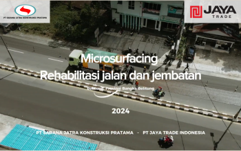 Microsurfacing Rehabilitasi Jalan dan Jembatan Belitung - Prov Bangka Belitung 2024