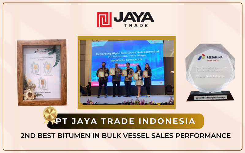 2nd Best Bitumen in Bulk Vessel Sales Performance